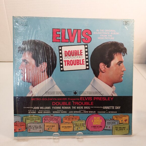Elvis Presley ~ Double Trouble (Vinyl LP, 1967) - Picture 4 of 4